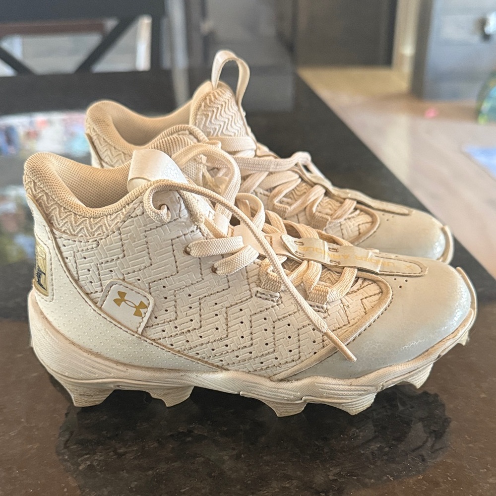 Under Armour Kids' Beige Sneakers